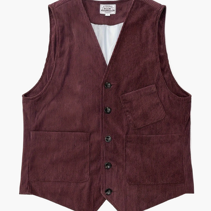 Men's Vintage Vest in Retro Style for Business and Leisure
