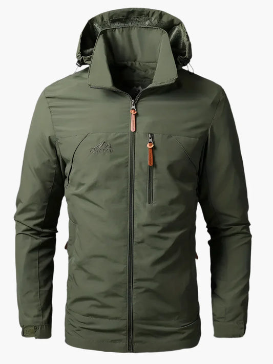 Herren Outdoorjacke Wasserdicht Winddicht – Funktionale Wander- & Trekkingjacke für jedes Wetter
