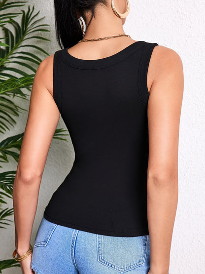 Women's Basic Tank Top 3-Pack – Fitted Casual Tops for Summer