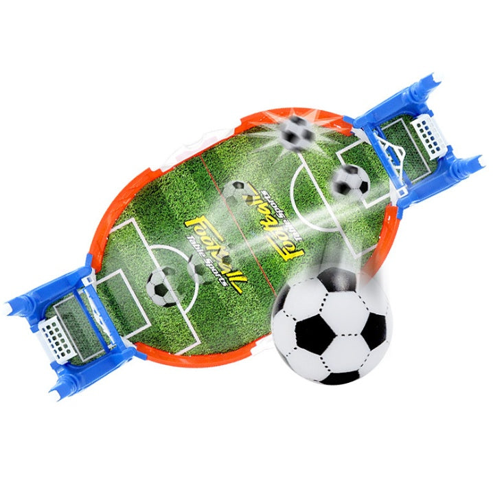 Children's Table Football Game Mini Table Soccer for Two Players – Family Fun and Skill Game