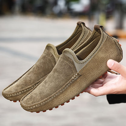 Men's Moccasin Slippers – Elegant Casual Loafers for Everyday and Travel
