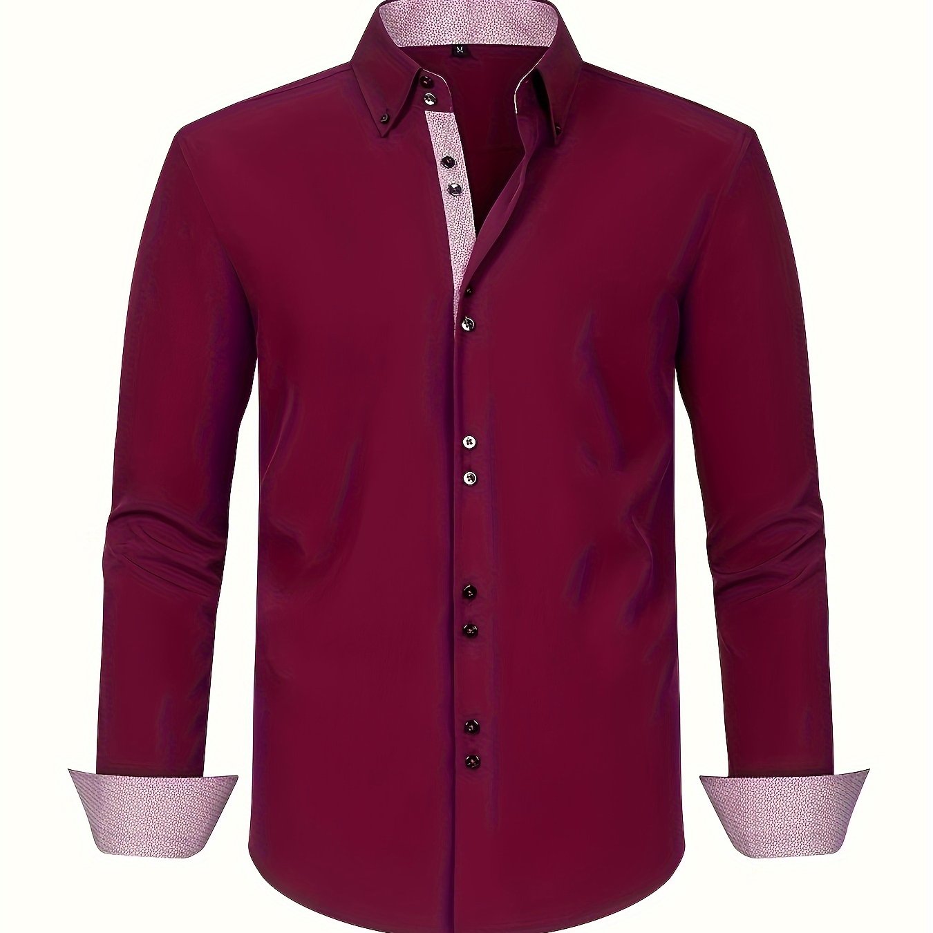 Men's Business Shirt Modern Fit – Elegant Style for Office & Leisure
