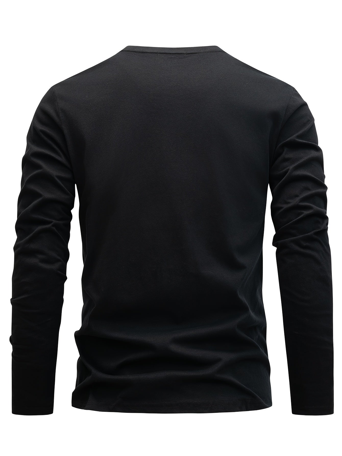 Men's long-sleeve T-shirt 3-piece set "Paris" crew neck