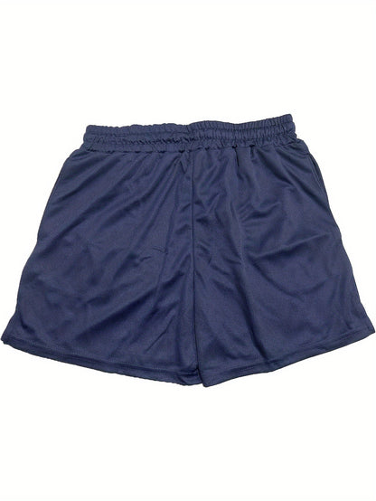 Men's Basketball Shorts with 'HIT HARD' Print – Sporty Look for Training and Leisure