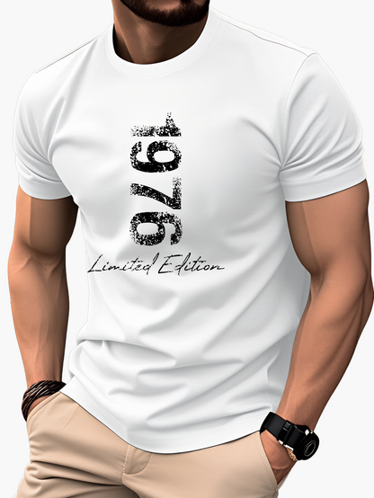 Men's T-Shirt 1976 Limited Edition – Vintage Style Casual Shirt