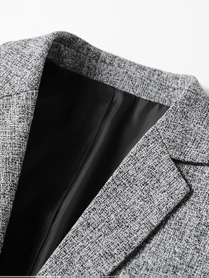 Men's Modern Business Regular Fit Blazer – Stylish Jacket for Office & Formal Occasions