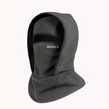 Fleece Balaclava Windproof Neck Warmer Hood Winter Hat