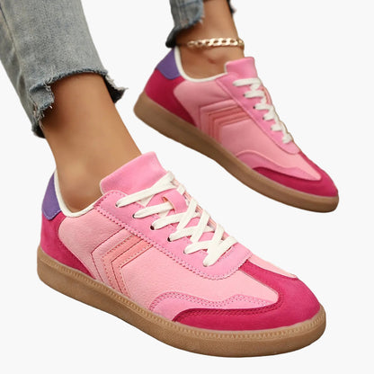 Damen Retro Sneaker Low-Top Freizeitmode – Bequeme Alltagsschuhe