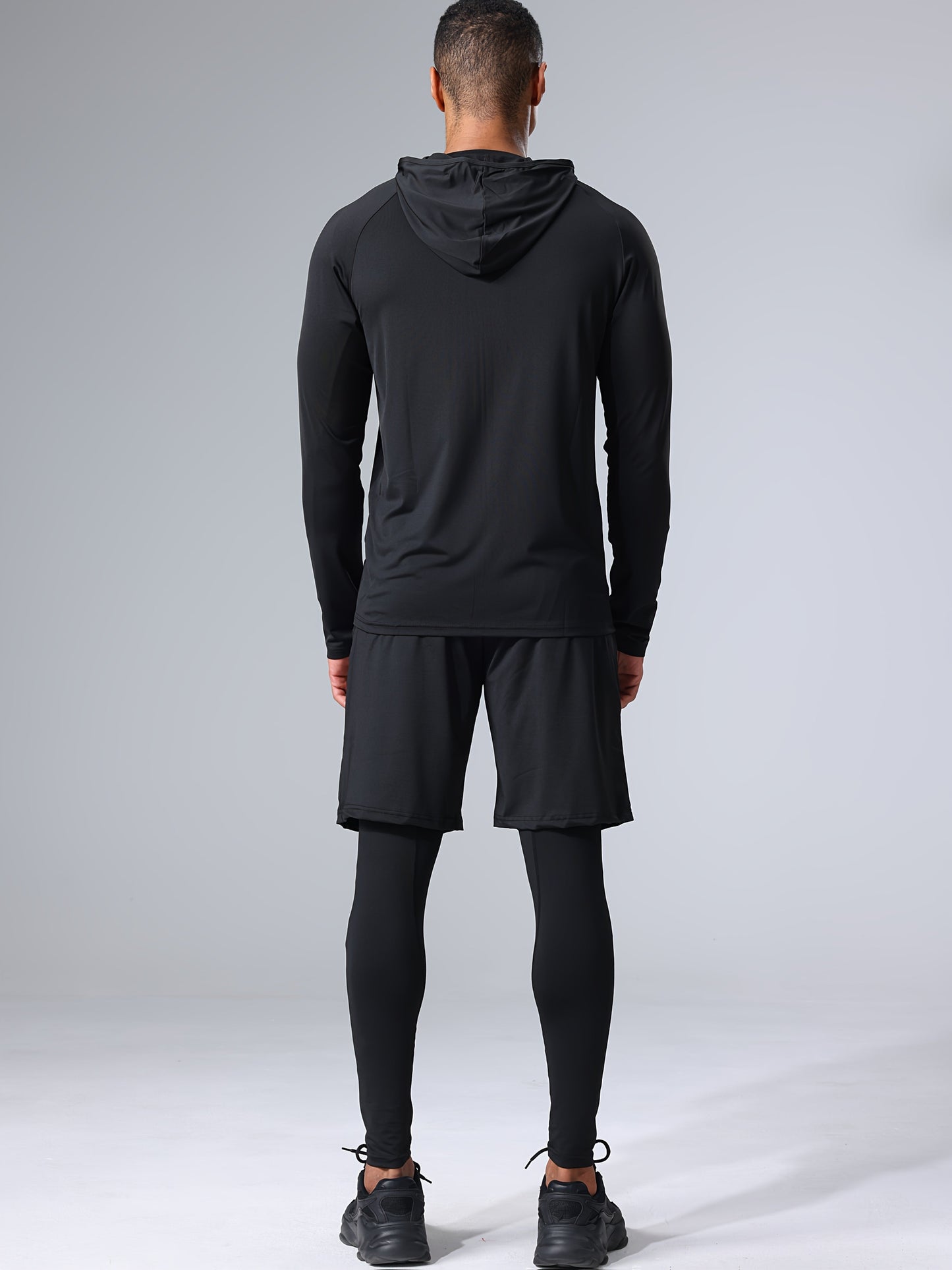 Men's Fitness Complete Training Clothing Set – Sports Outfit for Gym, Running & Outdoor