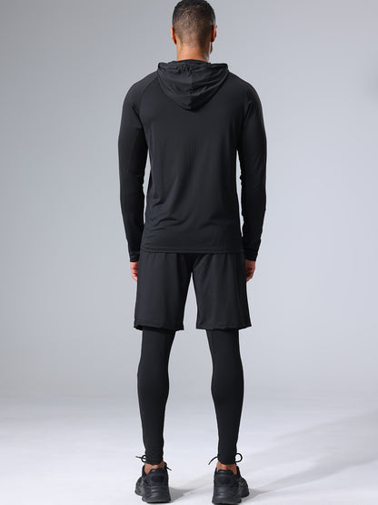 Men's Fitness Complete Training Clothing Set – Sports Outfit for Gym, Running & Outdoor