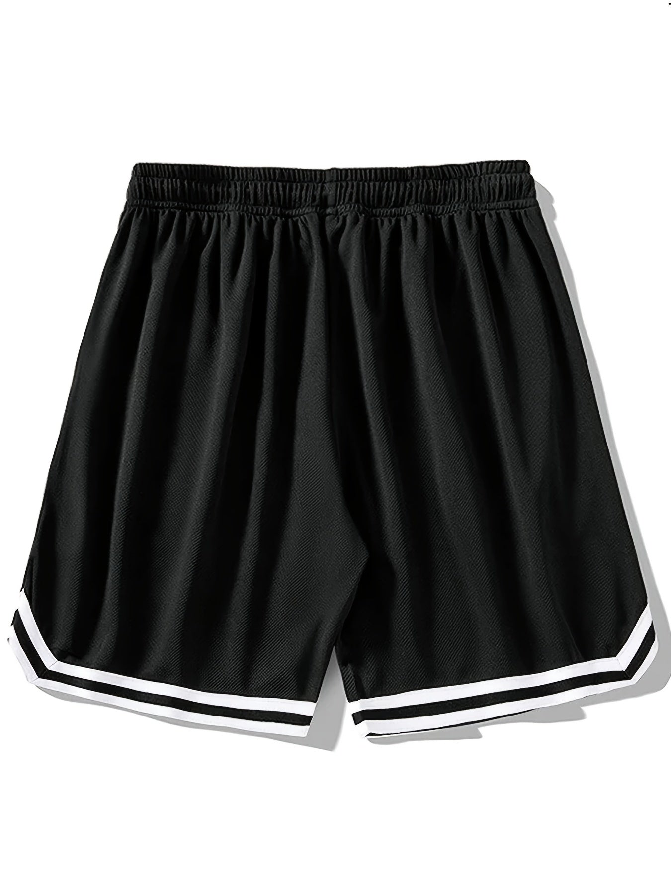 Men's Basketball Shorts Sporty Los Angeles USA Print – Casual Training Shorts for Fitness & Leisure