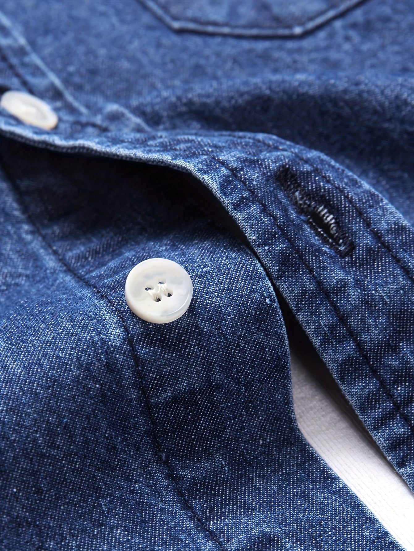 Men's casual style denim shirt for leisure and everyday wear
