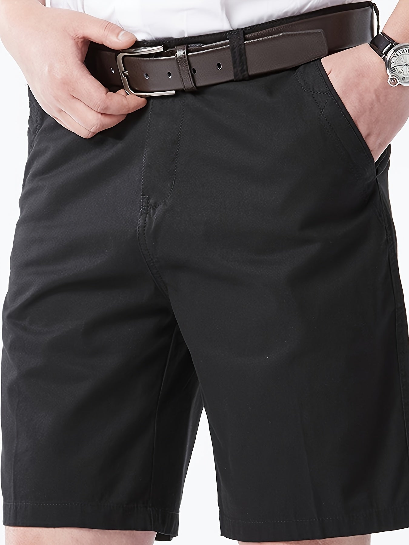 Herren Klassische Casual Shorts – Bequemer Regular Fit für Alltag und Freizeit