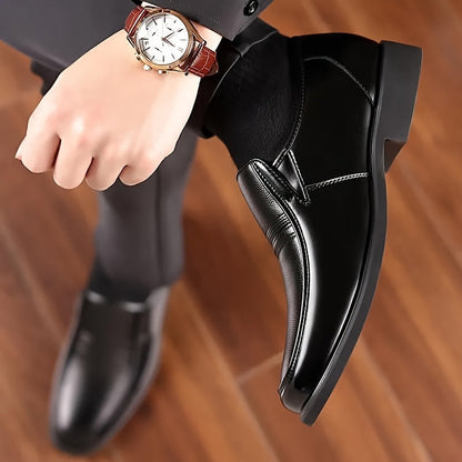 Herren Business-Slipper – Klassischer Vintage-Stil für Alltag & Büro