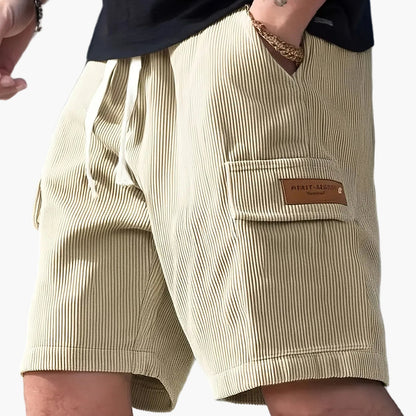 Men's Casual Shorts with Drawstring and Side Pocket – Modern Summer Bermudas for Everyday and Vacation