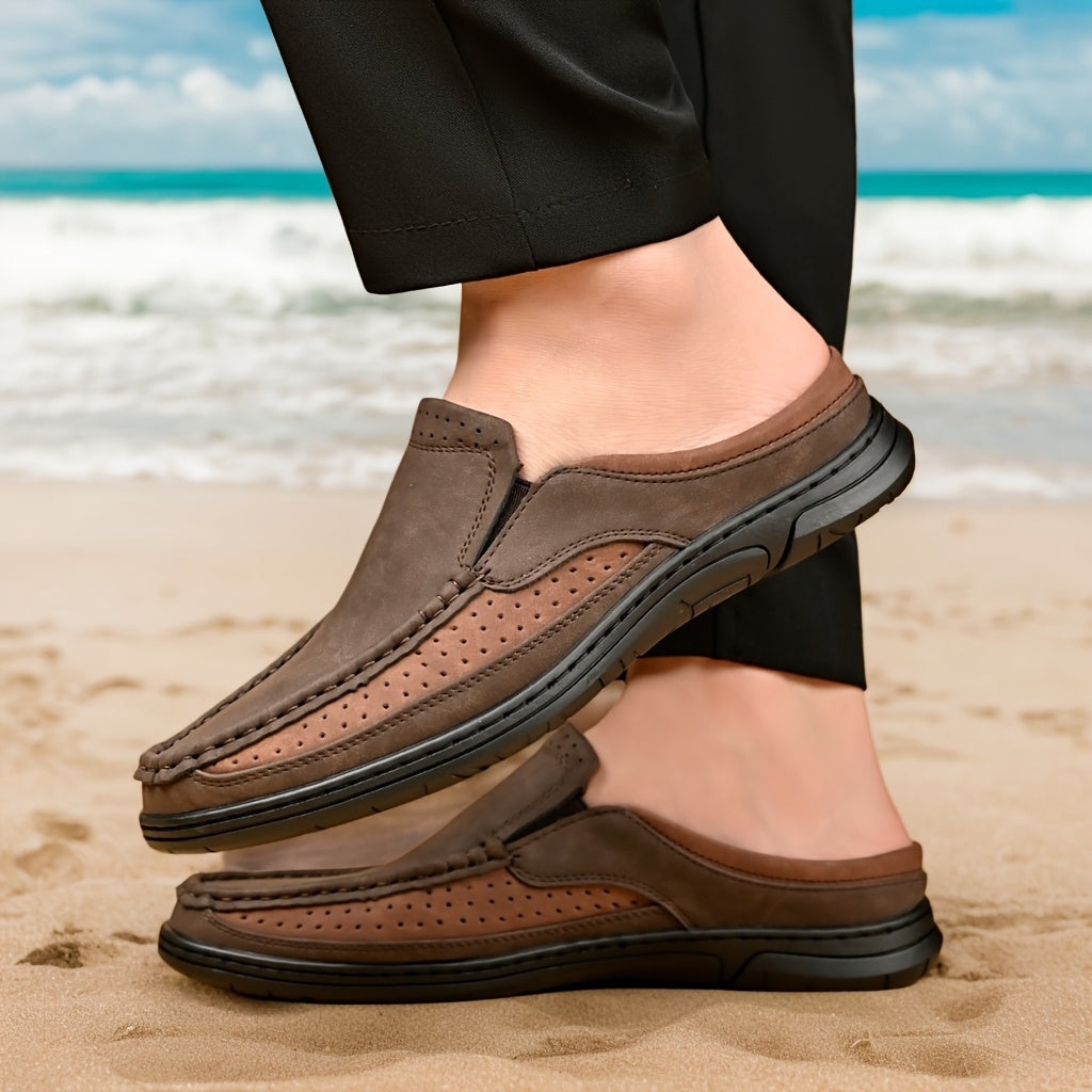 Men's Slip-On Loafer Moccasin Style – Elegant Casual Shoes for a Relaxed Summer Outfit