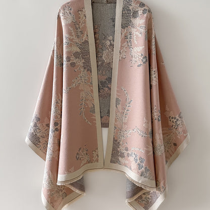 Women's Kimono Cardigan with Floral Pattern – Elegant Boho Style for Every Occasion