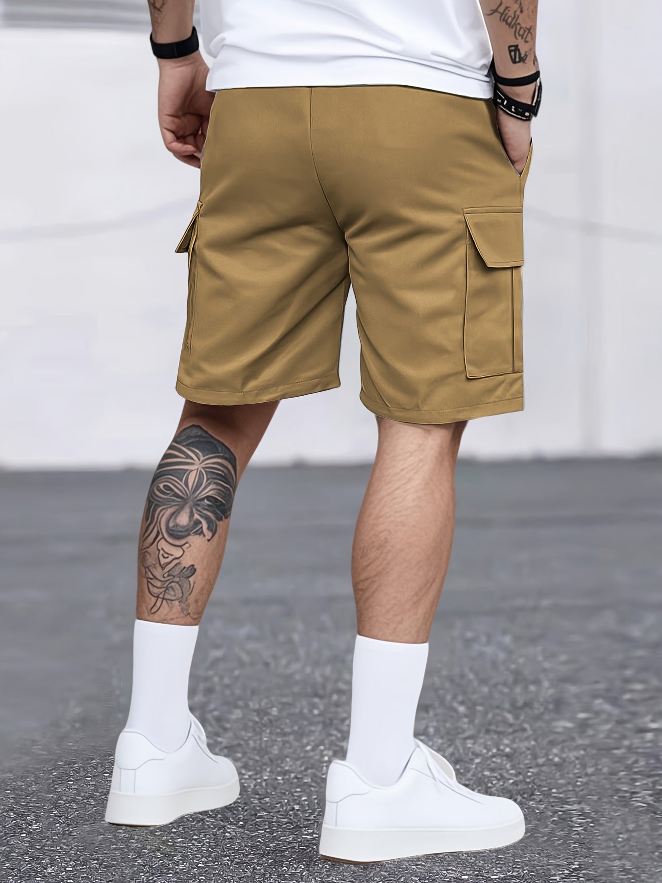 Men's Cargo Shorts with Pockets – Casual Streetwear for Everyday and Leisure