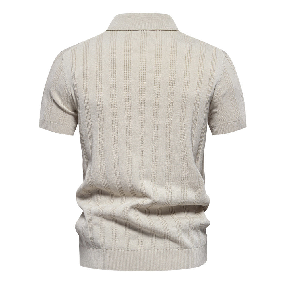 Harriet – Casual top with zipper decoration for women