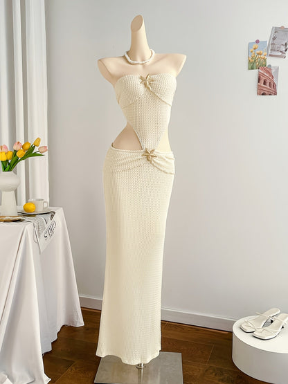 Women's Maxi Cut-Out Beach Dress for Special Occasions and Vacation