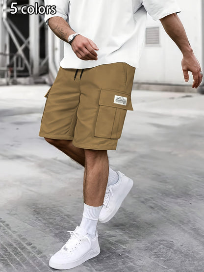Men's Cargo Shorts with Pockets – Casual Streetwear for Everyday and Leisure