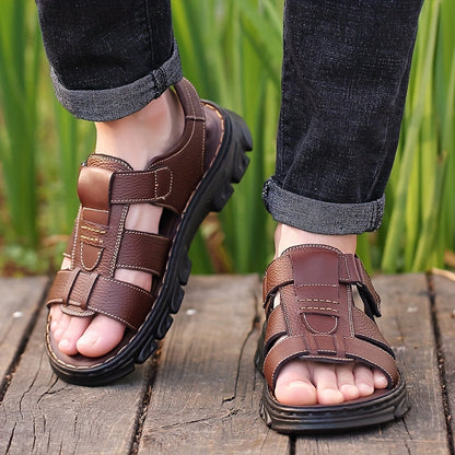 Herren Outdoor Sandale – Bequeme Freizeit- und Wandersandalen für Sommerurlaub
