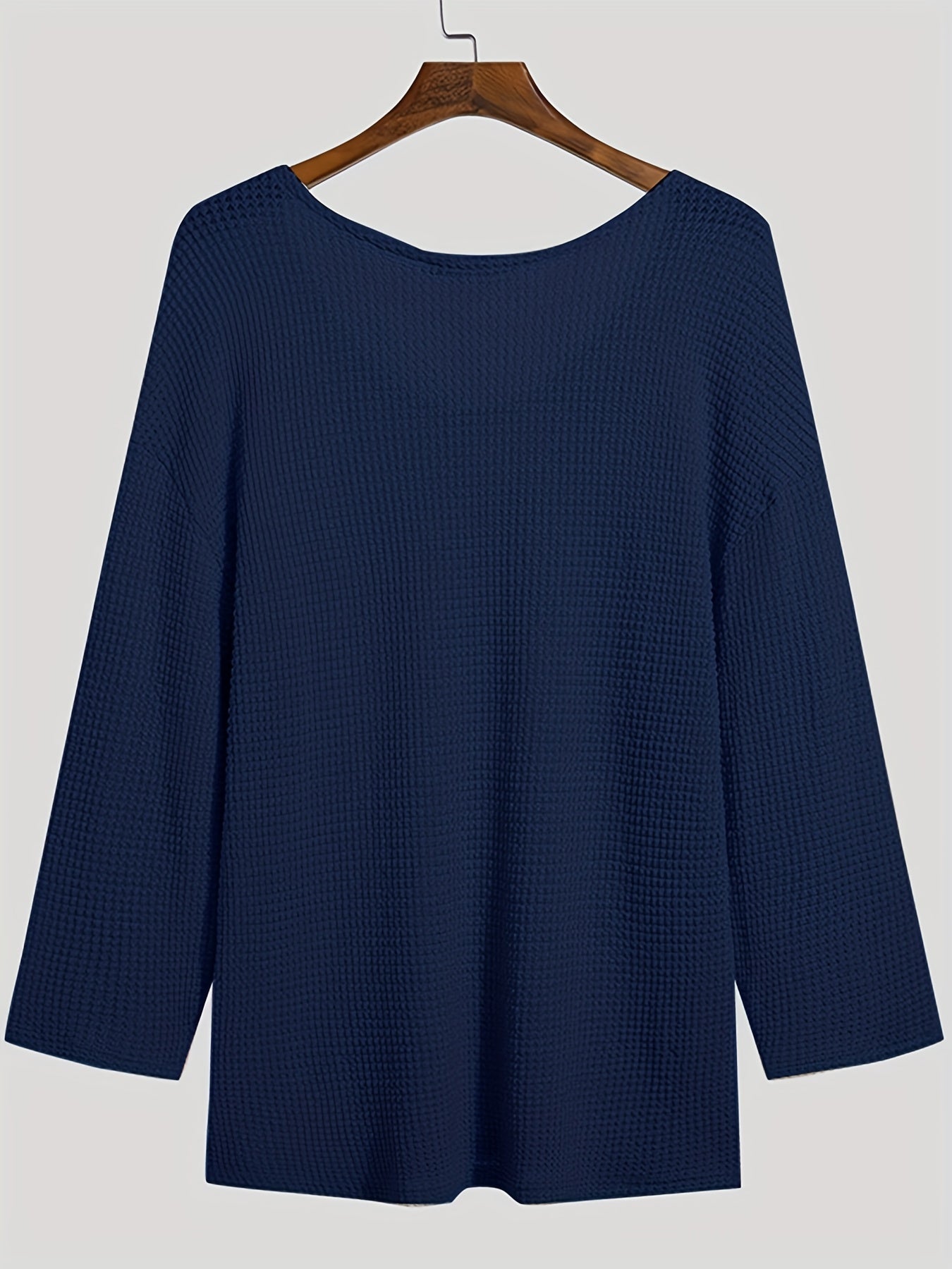 Herren Strickpullover V-Ausschnitt Lockerer Casual Style für Alltag und Freizeit