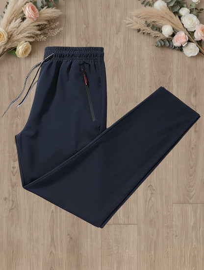 Men's Sports Pants with Zipper Pockets – Comfortable Training Pants for Everyday and Fitness Use