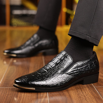 Men's Business Slippers – Elegant Casual Slip-Ons for Office and Formal Occasions