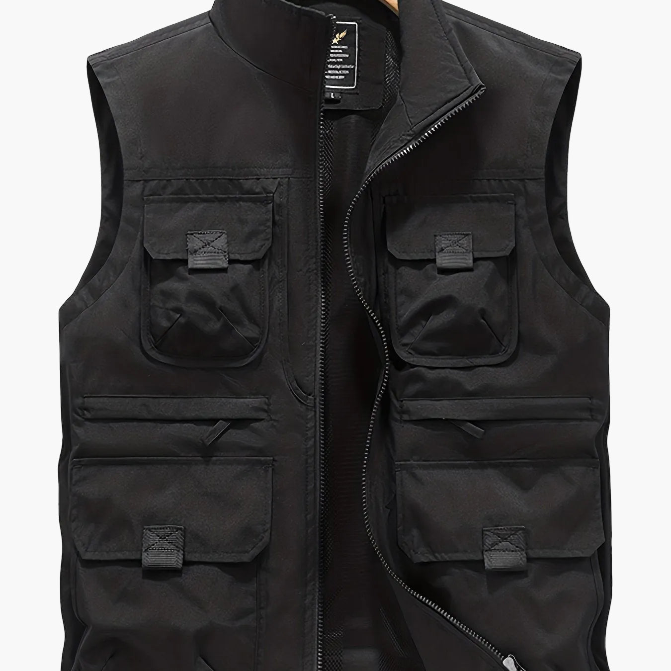 Men's Outdoor Utility Vest with Multiple Pockets for Leisure and Adventure