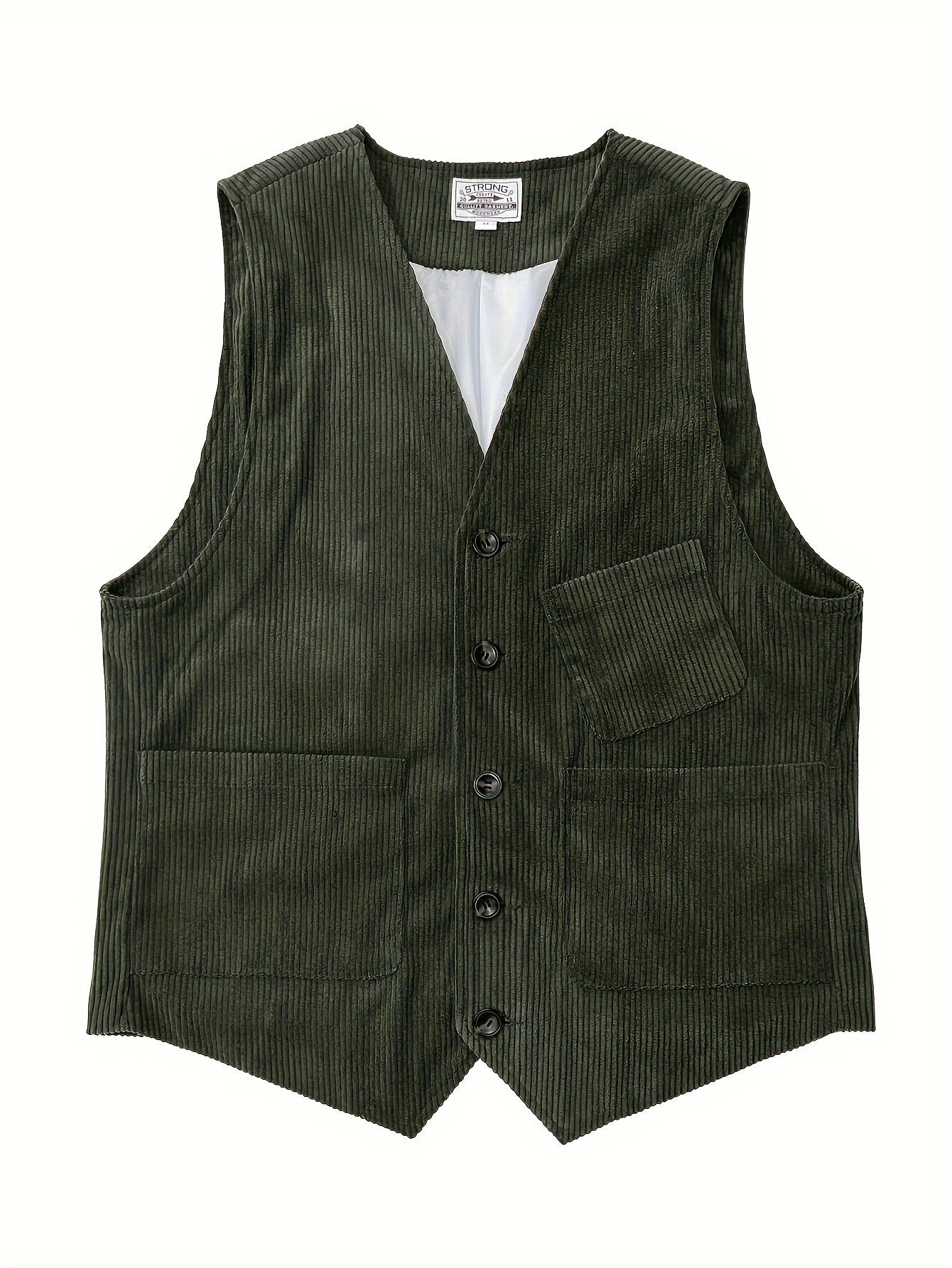 Men's Vintage Vest in Retro Style for Business and Leisure
