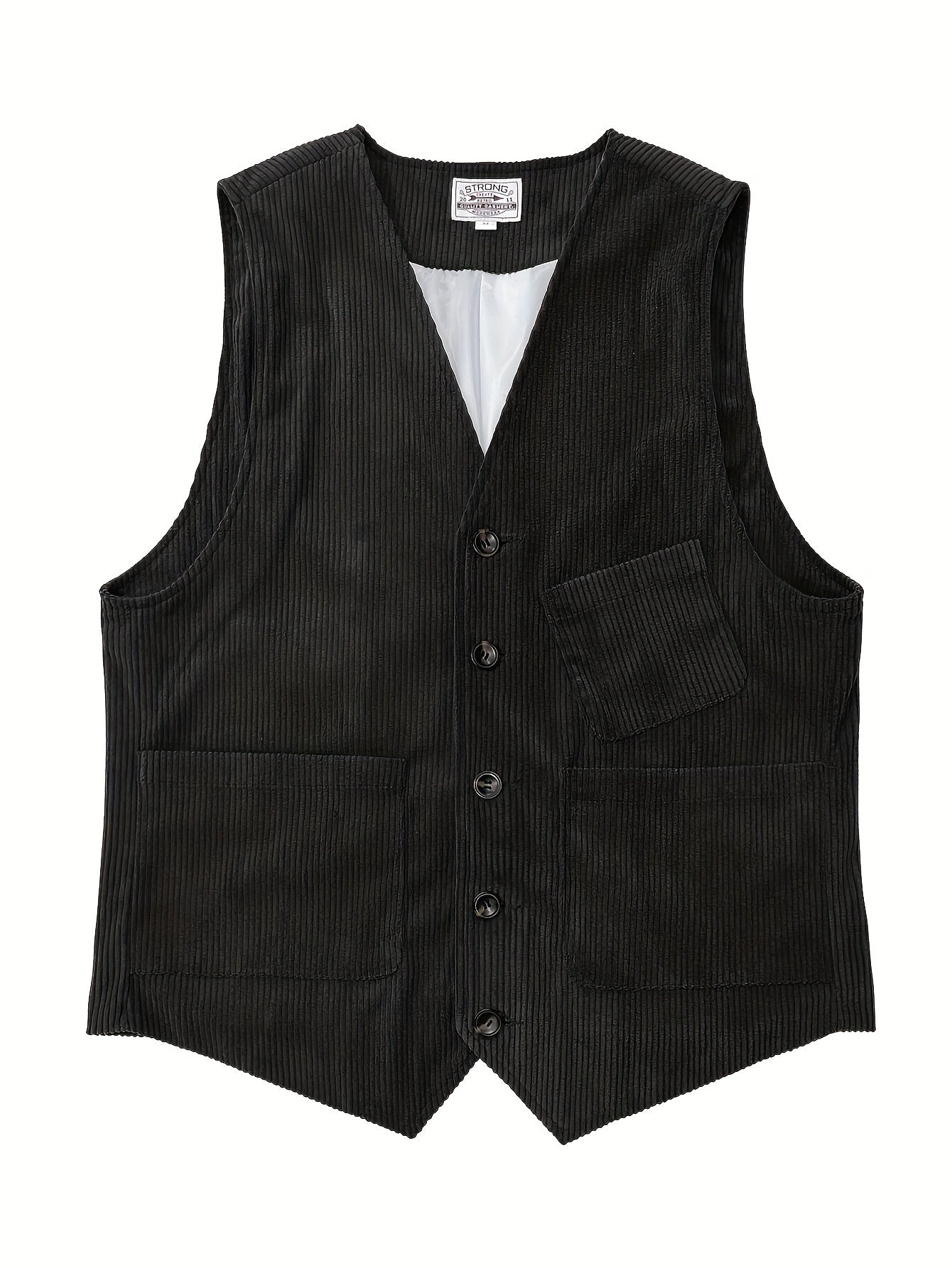 Men's Vintage Vest in Retro Style for Business and Leisure