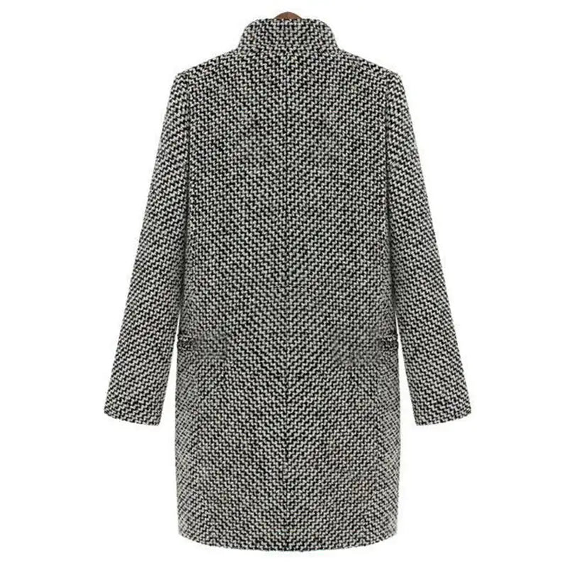 Women's coat in blazer style – Elegant winter coat for everyday & office