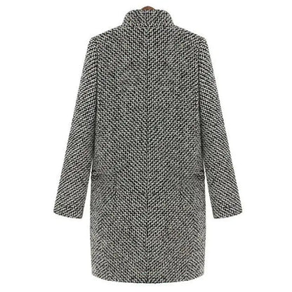 Women's coat in blazer style – Elegant winter coat for everyday & office