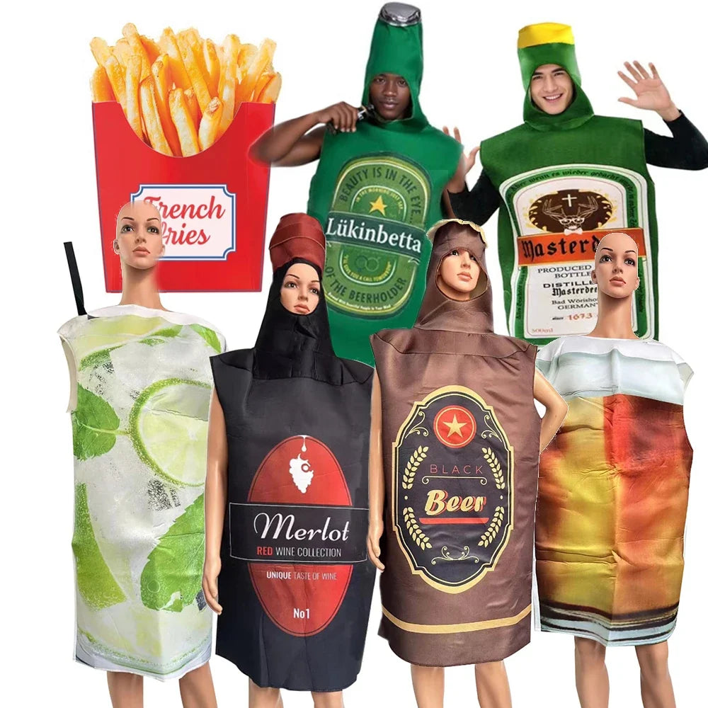 Dress-up costume for carnival and themed parties, various designs