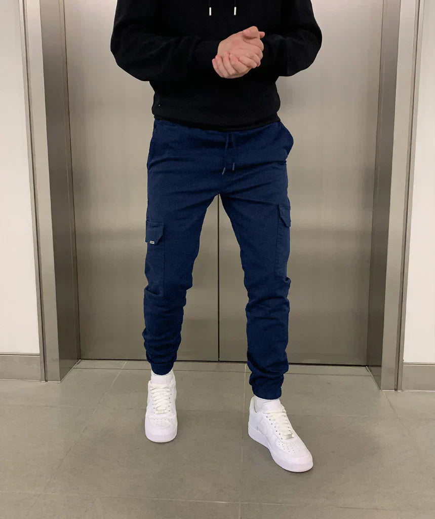 Men's Jogger Work Pants Street Style with Utility Pockets – City Leisure & Exercise