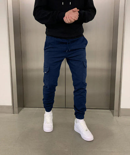 Men's Jogger Work Pants Street Style with Utility Pockets – City Leisure & Exercise