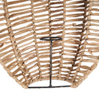 Lampenkap raffia naturel Avanti, voor wandlamp, 15 x 30 x 40 cm (b x l x h), zonder bedrading