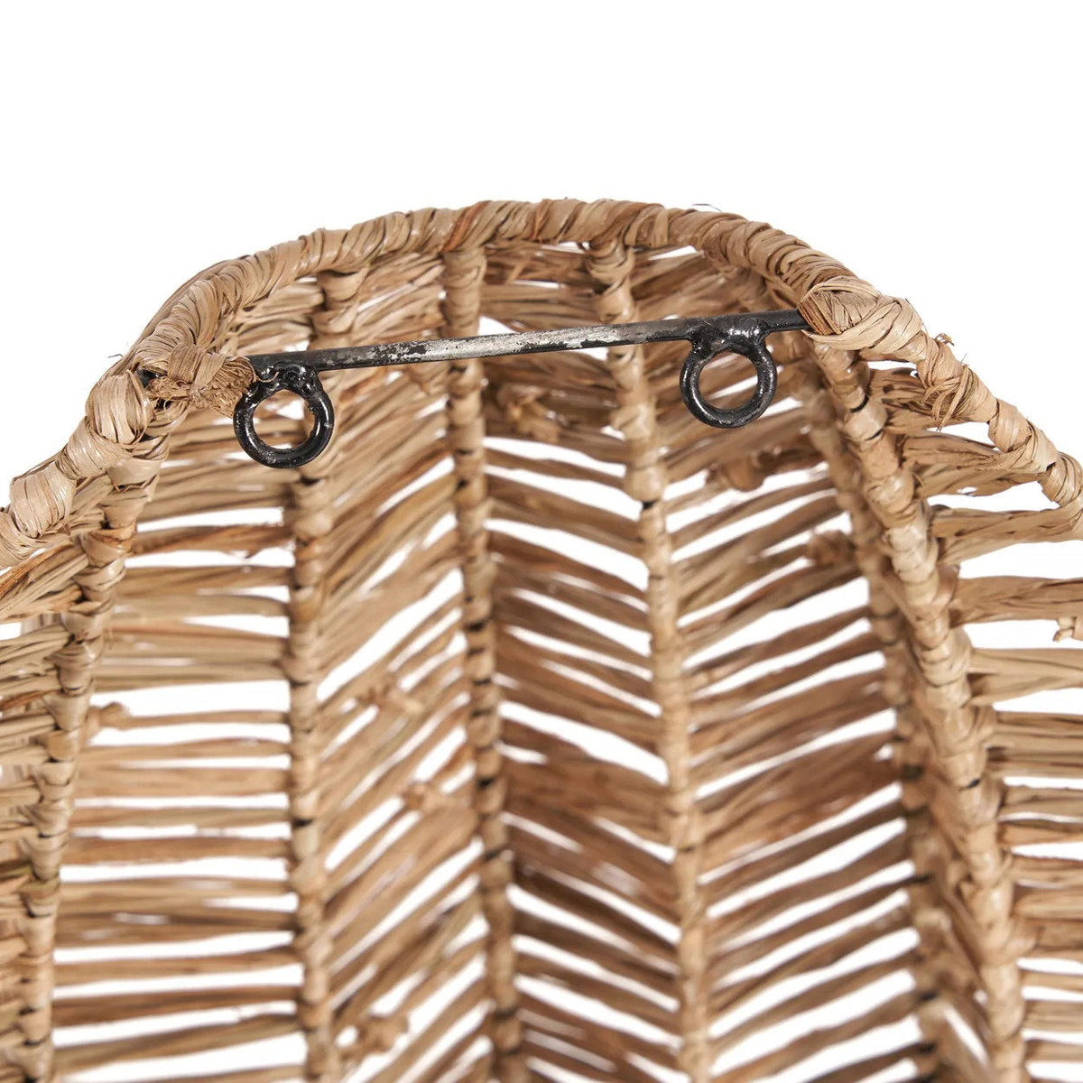 Lampenkap raffia naturel Avanti, voor wandlamp, 15 x 30 x 40 cm (b x l x h), zonder bedrading