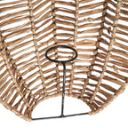 Lampenkap raffia naturel Avanti, voor wandlamp, 15 x 30 x 40 cm (b x l x h), zonder bedrading