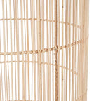 Hanglamp rotan Bozelo handgevlochten, naturel – 50 x 50 x 120 cm, voor eetkamer, woonkamer of hal