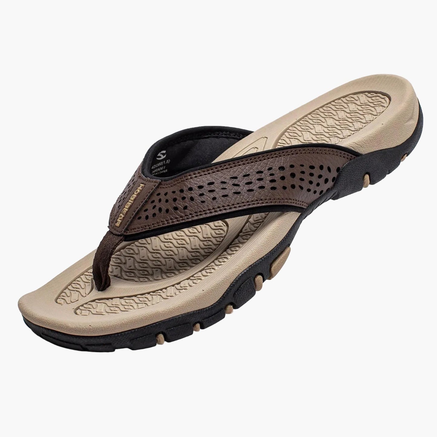 Herren Sportliche Zehentrenner Sandalen mit Fußgewölbestütze – Outdoor & Alltag Flip Flops