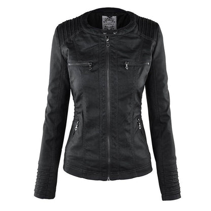 Women's jacket with hood – Fashionable transitional jacket for everyday and leisure use