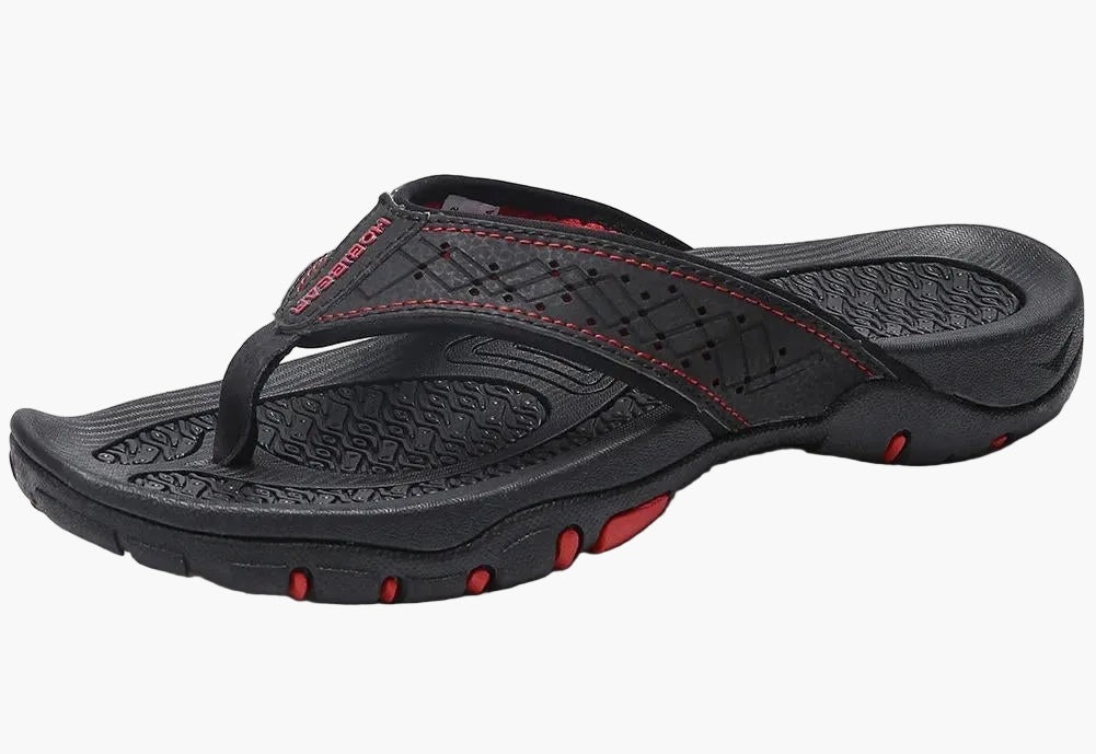 Herren Sportliche Zehentrenner Sandalen mit Fußgewölbestütze – Outdoor & Alltag Flip Flops