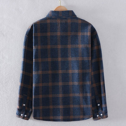 Men's Casual Shirt Checked – Modern Lumberjack Look Shirt for Everyday & Outdoor