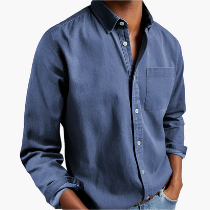 Men's Button-Down Shirt – Timeless Casual Shirt for Versatile Use