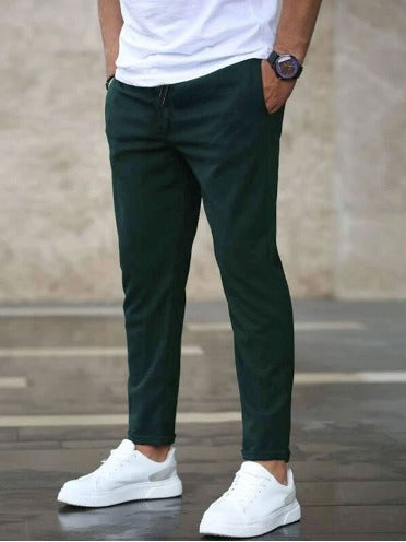 Men's Slim-Fitting Sweatpants – Sporty Casual Look for Everyday Life & Exercise