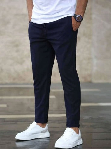Men's Slim-Fitting Sweatpants – Sporty Casual Look for Everyday Life & Exercise