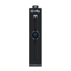 Smartwatch rond 1,69-inch scherm TrainerRound zwart, met stappenteller en slaapmonitor