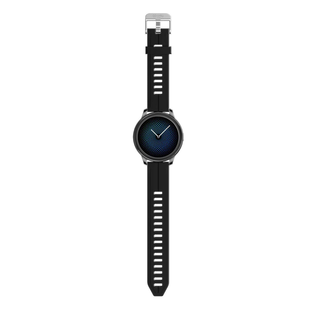 Smartwatch rond 1,69-inch scherm TrainerRound zwart, met stappenteller en slaapmonitor